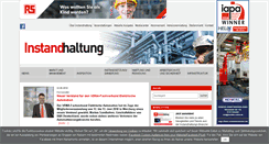 Desktop Screenshot of instandhaltung.de